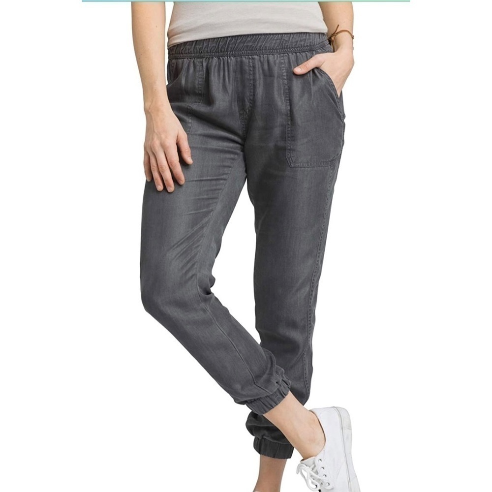 Prana Women's Tencel Aberdeen Jogger S Grey